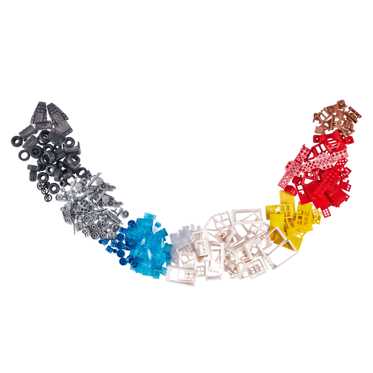 Gray MAX Build More Building Bricks Accessories and Wheels Value Set 8353 (250 Pieces) by ZURU Toyzoona 8353-MAX_BUILD_MORE-CONSTRUCTION-Accessories_Pack_250_Bricks_-3.png Building Sets and Construction Toys