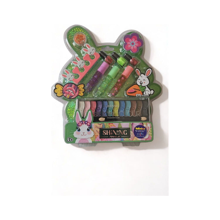 Gray Shining Rabbit Make Up Set with Cute Styling Tools HALSON ENTERPRISE 843ed2aa-4c6e-4adc-bfe5-416a9e6941bd-Photoroom.jpg Costume, Dress Up and Apparel