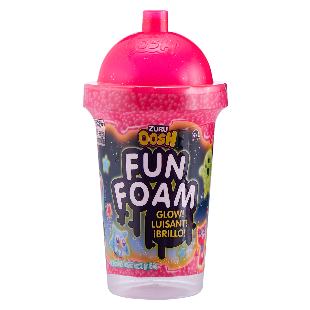 Pale Violet Red Oosh Squishible Slime Fun Foam Series 2 (Small) 8603 by ZURU HALSON ENTERPRISE 8603_ZURUOOSH-FUNFOAM-SERIES2Pink.png Arts and Crafts