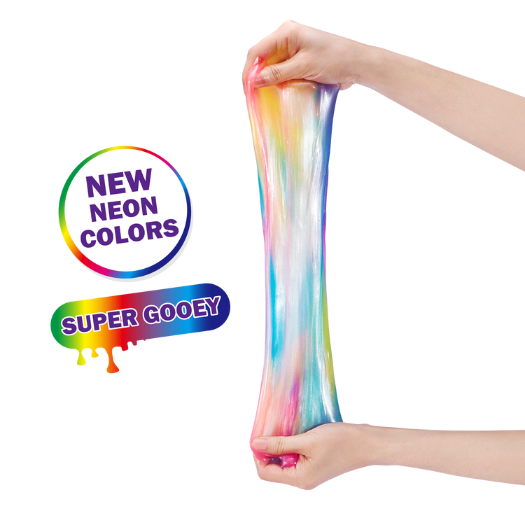 Gray Oosh Slime Small Tub 86104Sq2 by ZURU Toyzoona 86104-86103_-86105-OOSH-Slime_OOP_Feature_highlights_02.png Arts and Crafts