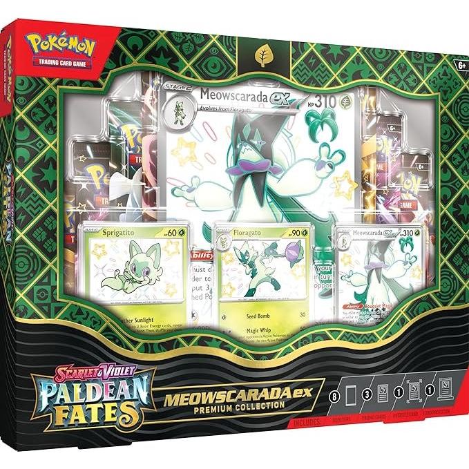 Light Gray Pokemon Paldean Fate Meowscarada Premium Online Purchase 91-R-fjYsBL._AC_SX679.jpg Collectible Trading Cards