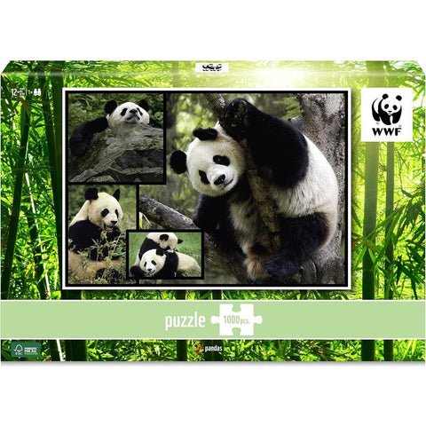 Pale Goldenrod WWF088 1000pcs Pandas Puzzle – Black, White, and Calm All Over Nairobi Toys House K Limited 91HYVPpi3YL._AC_SL1500.jpg Games and Puzzles