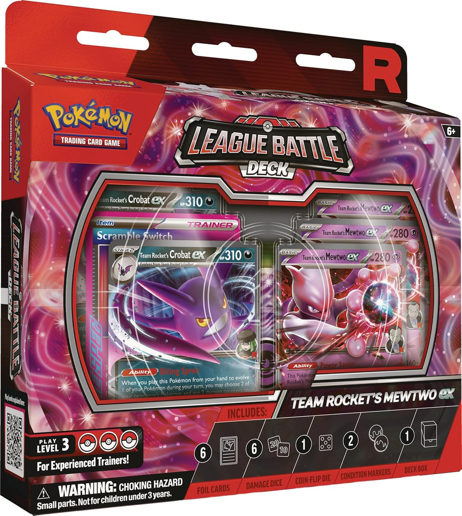 White Smoke Pokémon TCG: Team Rocket’s Mewtwo ex League Battle Deck HALSON ENTERPRISE 91NHz_7iQPL._AC_SL1500.jpg Collectibles