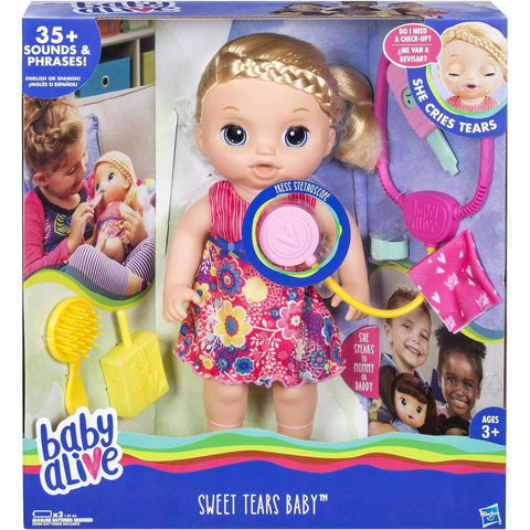 Gray Hasbro Baby Alive Sweet Tears Baby C0957 – Soothe and care with love HALSON ENTERPRISE 91T7-Tg_USL._AC_SL1500.jpg Dolls and Playsets