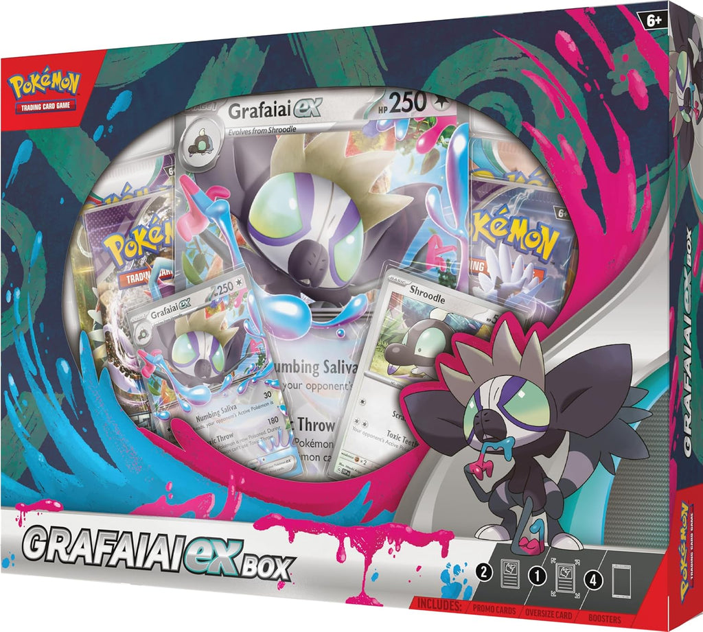 White Smoke Pokémon TCG: Grafaiai ex Box HALSON ENTERPRISE 91UTPp_MERL._AC_SL1500.jpg Collectibles