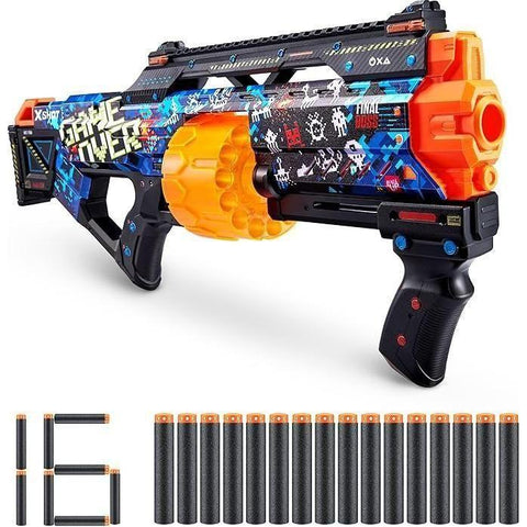 Tan XSHOT Skins Last Stand Dart Blaster - Game Over Skin 36518A (16 Darts) by ZURU HALSON ENTERPRISE 91dvCEvVyBL._AC_SX679_31ab2761-1369-44d1-accf-d6758afd17f6.jpg Battling Toys