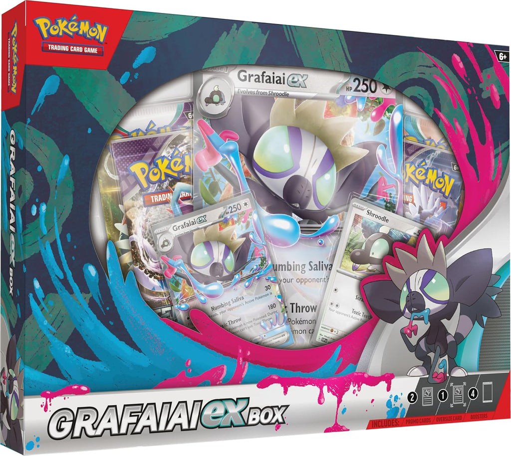 White Smoke Pokémon TCG: Grafaiai ex Box HALSON ENTERPRISE 91s6UvjB9pL._AC_SL1500.jpg Collectibles