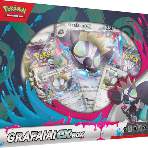 White Smoke Pokémon TCG: Grafaiai ex Box HALSON ENTERPRISE 91s6UvjB9pL._AC_SL1500.jpg Collectibles