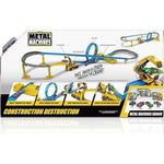 Dark Slate Gray Metal Machines Construction Destruction Trackset with Mini Racing Cars 6703 by ZURU Toyzoona 91vE2a73MTL._AC_SX679.jpg Pretend Play and Play Sets