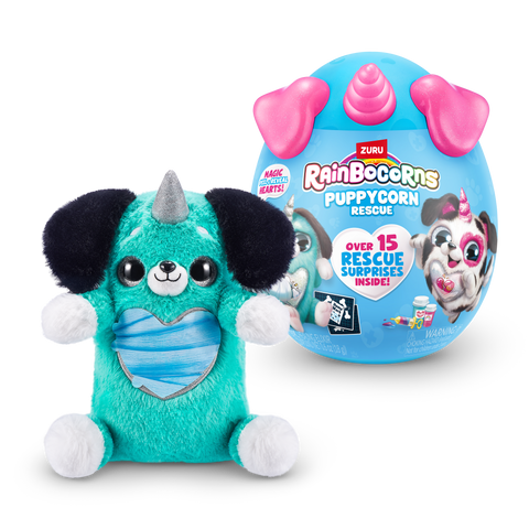 Sky Blue Rainbocorns Puppycorn Rescue Surprise 9261 by ZURU HALSON ENTERPRISE 9261EG_RAINBOCORNS-PuppycornRescue-SERIES5_FrontofPack_01.png Dolls and Accessories