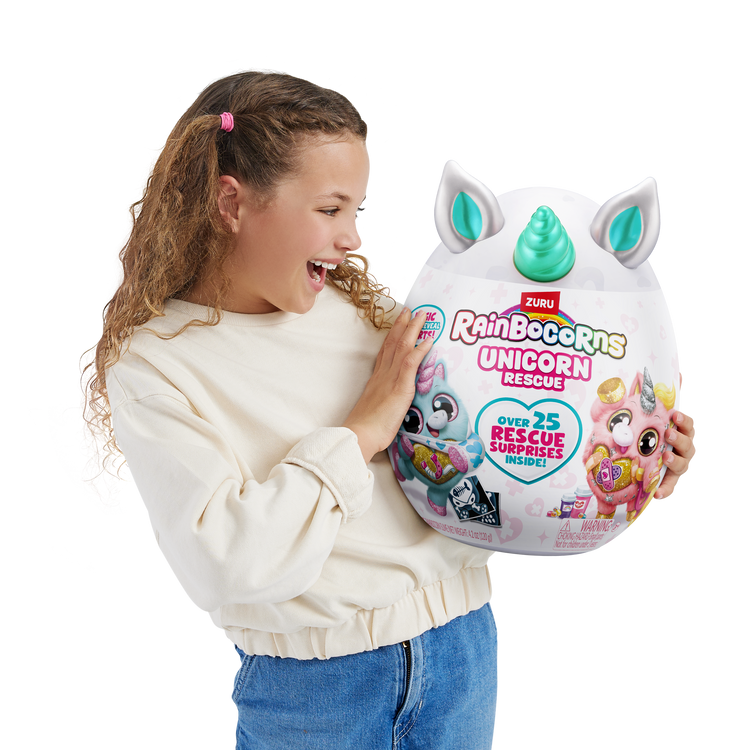 Light Gray Rainbocorns Unicorn Rescue Surprise 9262 by ZURU HALSON ENTERPRISE 9262B_RAINBOCORNS-BIG_SURPRISE-SERIES_4_Lifestyle_01C.png Dolls and Playsets