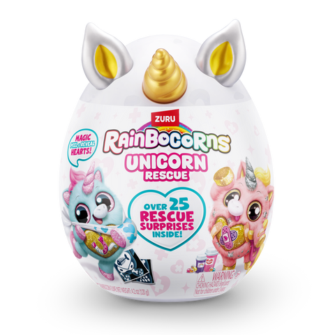 Light Gray Rainbocorns Unicorn Rescue Surprise 9262 by ZURU HALSON ENTERPRISE 9262D_RAINBOCORNS-BIG_SURPRISE-SERIES_4_Front_of_Pack.png Dolls and Playsets