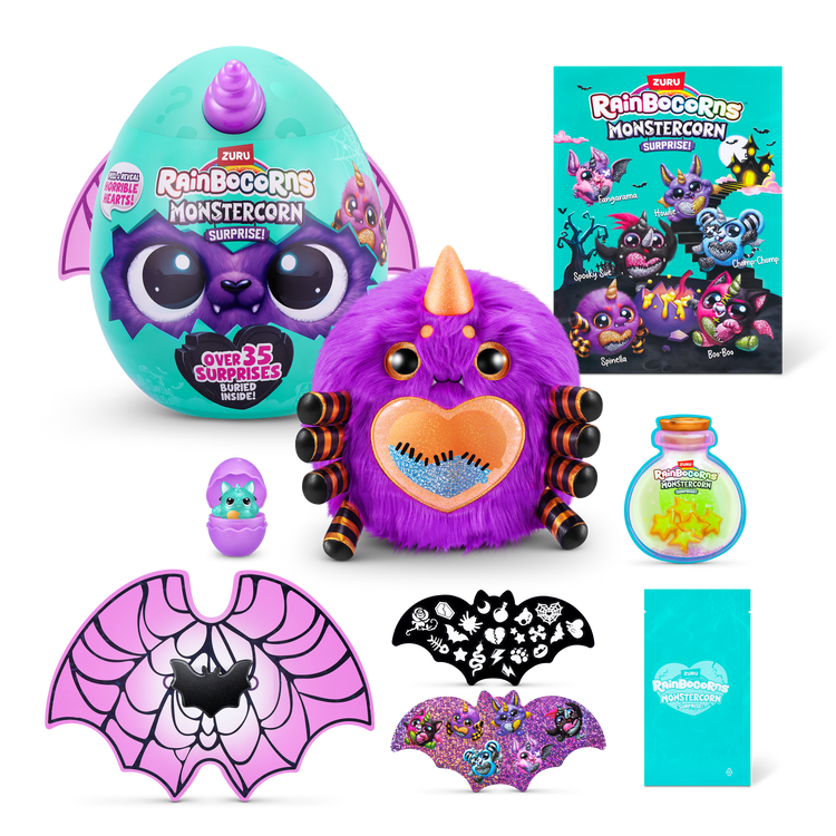 Plum Rainbocorns Monstercorn Surprise 9297 by ZURU Toyzoona 9297_RAINBOCORNS_MONSTERCORN_SERIES1_ECOMMERCE_HERO__01.png Dolls and Accessories
