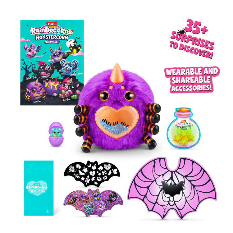 Dark Cyan Rainbocorns Monstercorn Surprise 9297 by ZURU Toyzoona 9297_RAINBOCORNS_MONSTERCORN_SERIES1_GRAPHIC_HER0__01.png Dolls and Accessories