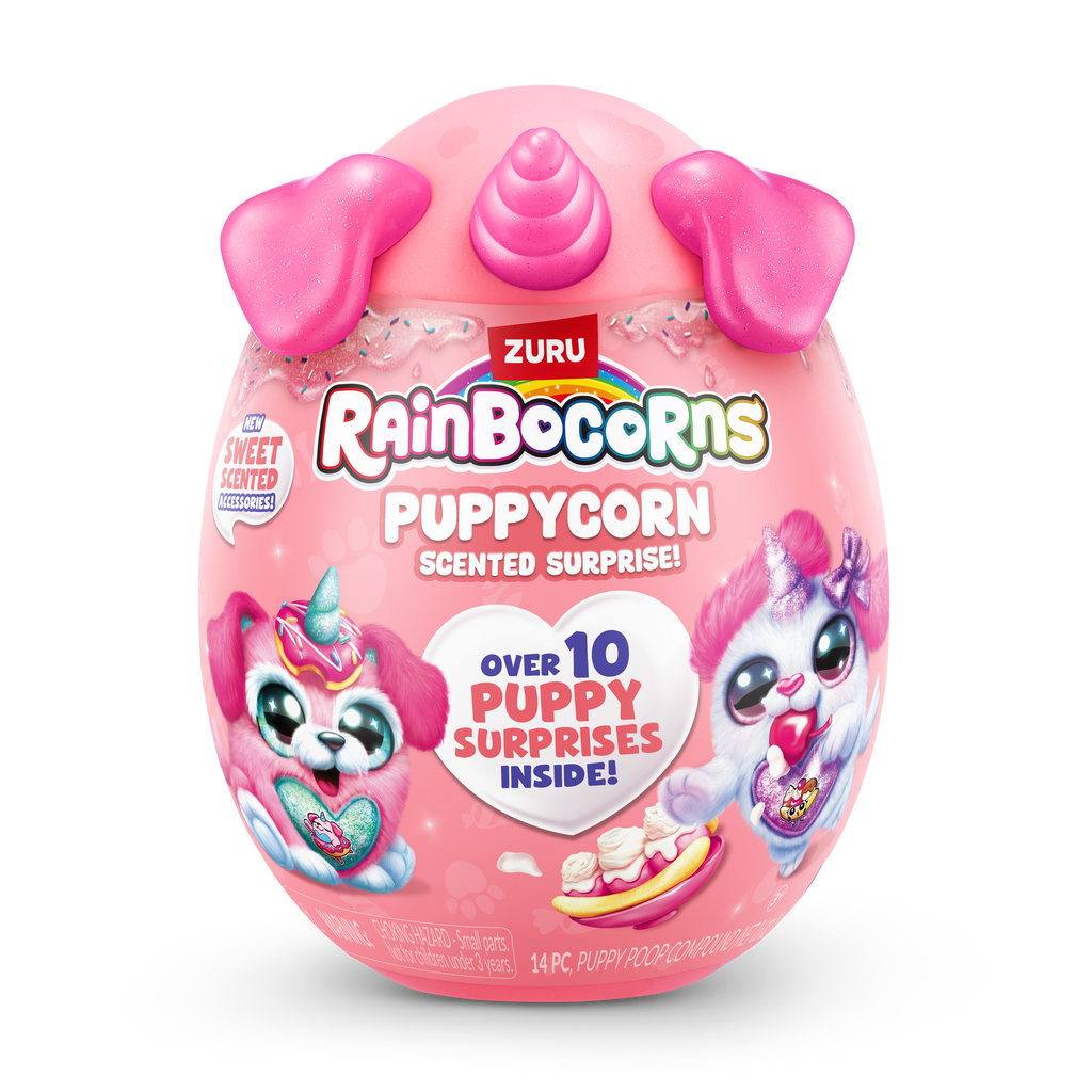 Light Pink Rainbocorns Puppycorn Scent Surprise 9298 by ZURU Toyzoona 9298AE_RAINBOCORNS_PUPPYCORN_SURPRISE_FRONT_OF_PACK.png Dolls and Accessories