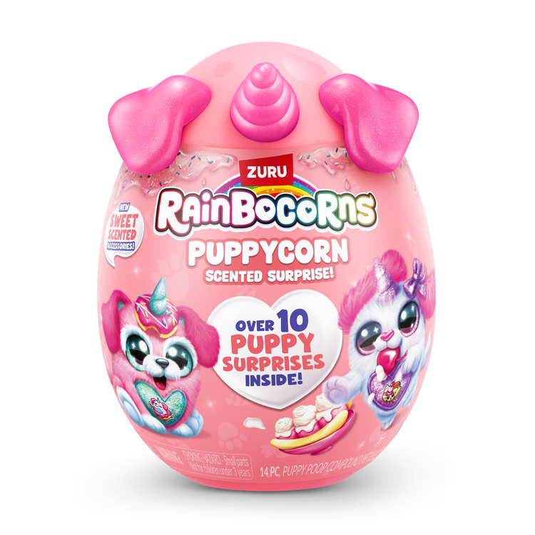 Light Pink Rainbocorns Puppycorn Scent Surprise 9298 by ZURU Toyzoona 9298AE_RAINBOCORNS_PUPPYCORN_SURPRISE_FRONT_OF_PACK.png Dolls and Accessories