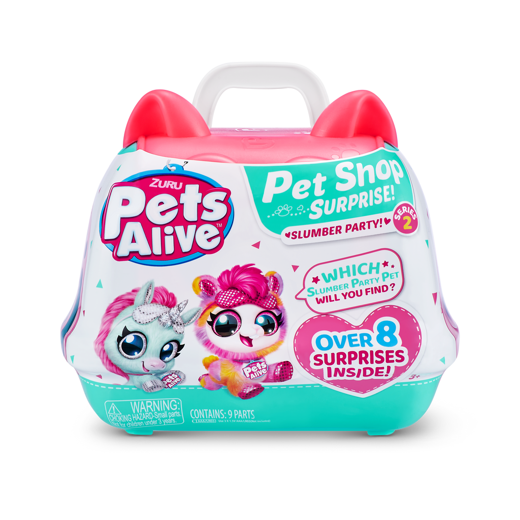 Light Sea Green Pets Alive Pet Shop Surprise Series 2 9532 by ZURU Toyzoona 9532_PETS_ALIVE-PET_SHOP_SURPRISE-SERIES_2_packs_01.png Action Toys