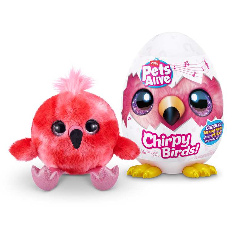 Thistle Pets Alive Chirpy Birds 9537 by ZURU Toyzoona 9537_PETS_ALIVE-CHIRPY_BIRDS-SERIES_1_Ecommerce_Hero_01.png Dolls and Accessories