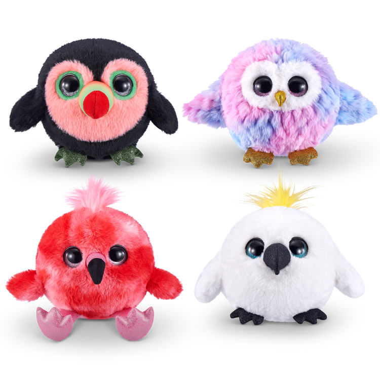 Dark Slate Gray Pets Alive Chirpy Birds 9537 by ZURU Toyzoona 9537_PETS_ALIVE-CHIRPY_BIRDS-SERIES_1_Graphic_OOP.png Dolls and Accessories