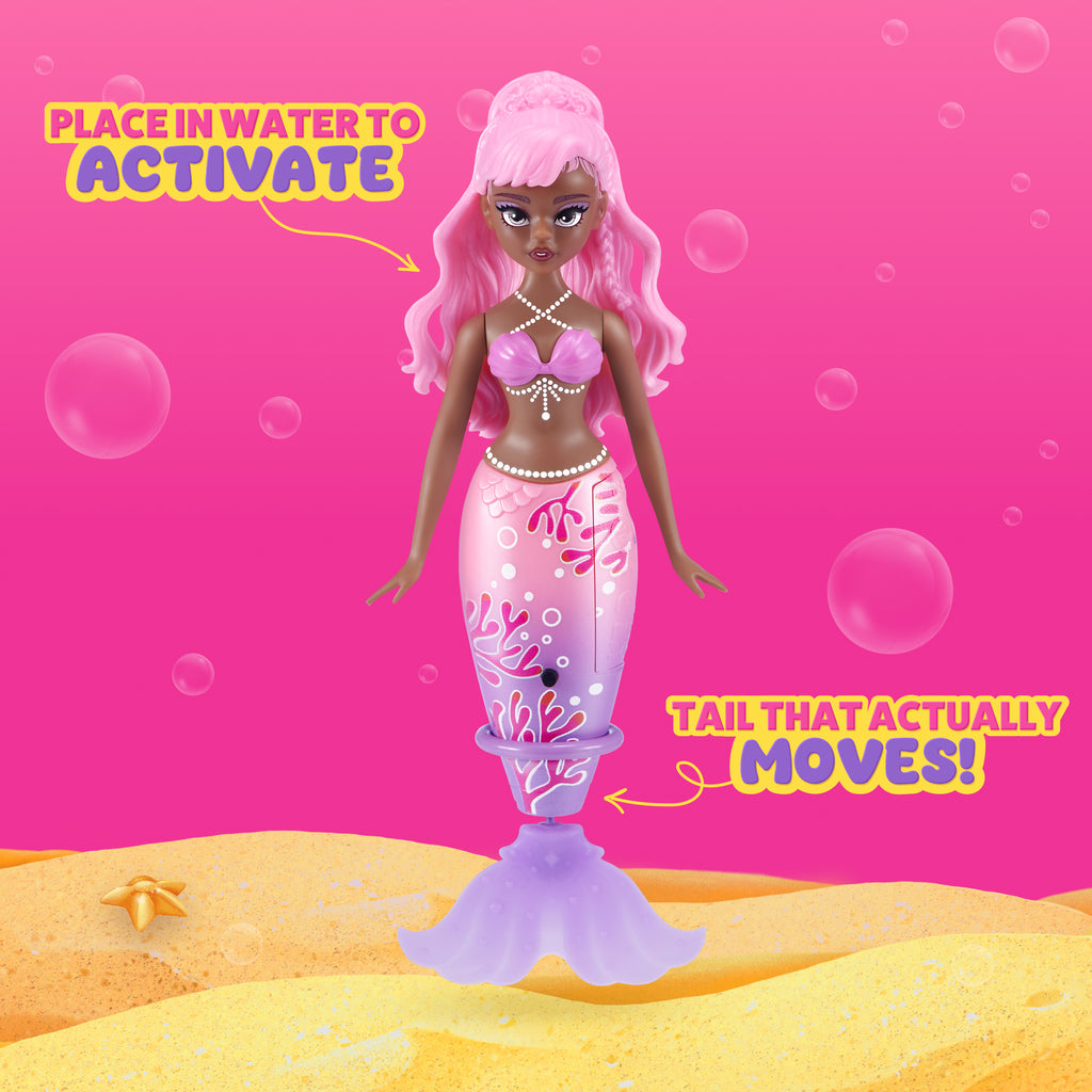Violet Red Zuru Pets Alive Mermaid 9567UQ1 Toyzoona 9567B_PetsAlive_MagicSwimmingMermaid_EcomImage3.jpg Dolls and Accessories