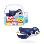 Black Zuru Pets Alive Penguin 9573UQ1 Toyzoona 9573A_PETSALIVE_WATERACTIVATED-SERIES1-SWIMMINGPENGUIN_ECOMHERO_01.png Action Figures and Play Sets