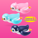 Hot Pink Zuru Pets Alive Penguin 9573UQ1 Toyzoona 9573_PETSALIVE_SWIMMINGPENGUIN_ECOMIMAGE6.png Action Figures and Play Sets