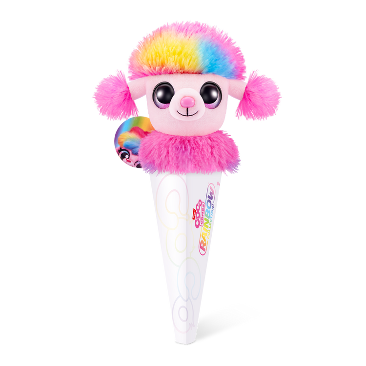 Misty Rose Coco Cones Rainbow Plush Cone 9631SQ1 Soft Toy for Kids Toyzoona 9631H-COCO_CONES-RAINBOW_Splash_Front_of_pack_05.png Dolls and Accessories