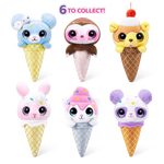 Black Zuru Coco Sweet Cone Plush 9638SQ1 Toyzoona 9638_CocoCones-SWEET-SERIES1-CONEPLUSH-CONE_OOP_03A.png Plush Toys