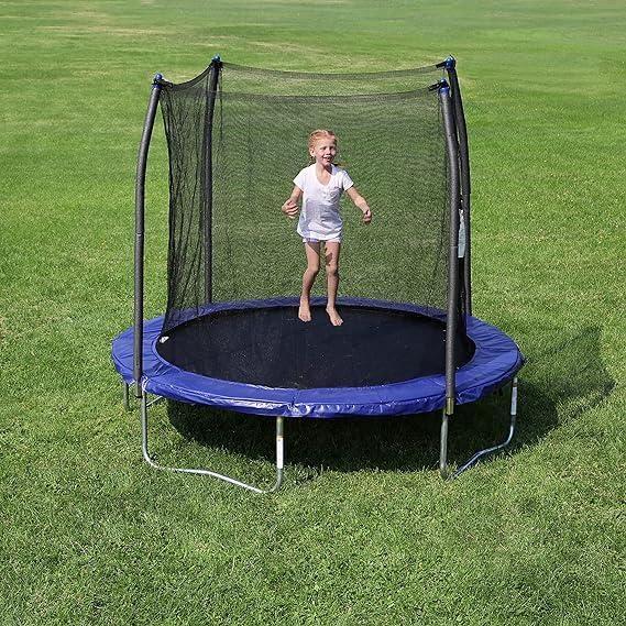 Dim Gray Trampoline 8Ft Toyzoona A12wR5eQtgL._AC_SX569.jpg Outdoor Play