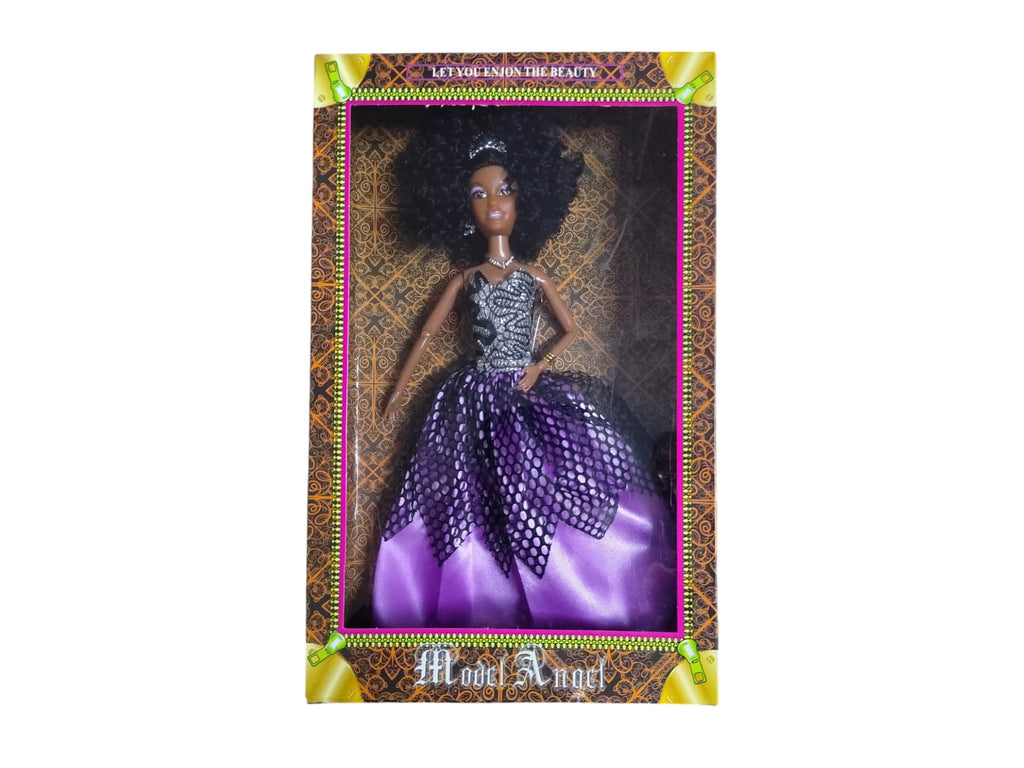 Dim Gray African Doll Model 12.5 Inch JQ126884 HALSON ENTERPRISE AfricanDollModel12P5InchJQ126884-Photoroom.jpg Dolls and Accessories