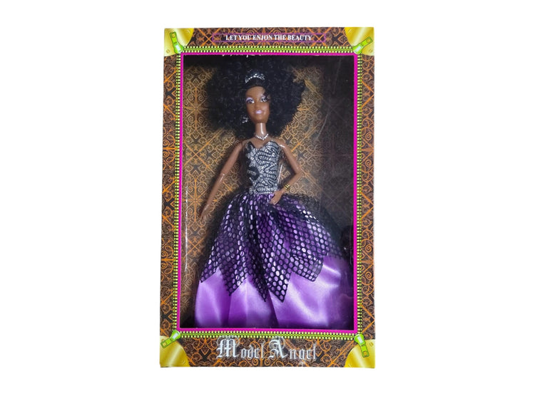 Dim Gray African Doll Model 12.5 Inch JQ126884 HALSON ENTERPRISE AfricanDollModel12P5InchJQ126884-Photoroom.jpg Dolls and Accessories