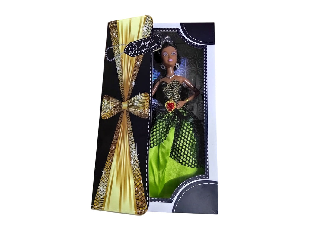 White Smoke Ayee Party Fashion Doll JQ126884 HALSON ENTERPRISE Ayeeafricandoll-Photoroom.jpg Dolls and Accessories