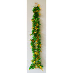 Light Gray Green Gold Bell Garland Christmas Decor Toyzoona CR101.jpg Seasonal