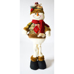 White Smoke Snowman Tall Standing Christmas Decor Toyzoona CR163.jpg Seasonal