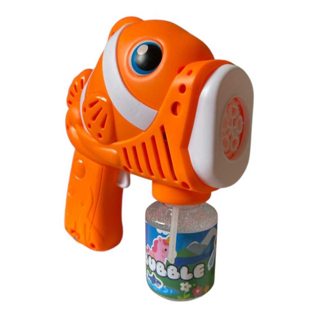 White Smoke Clownfish Bubble Gun BE 055 Toyzoona Clownfishbubblegun.jpg Outdoor and Active Play