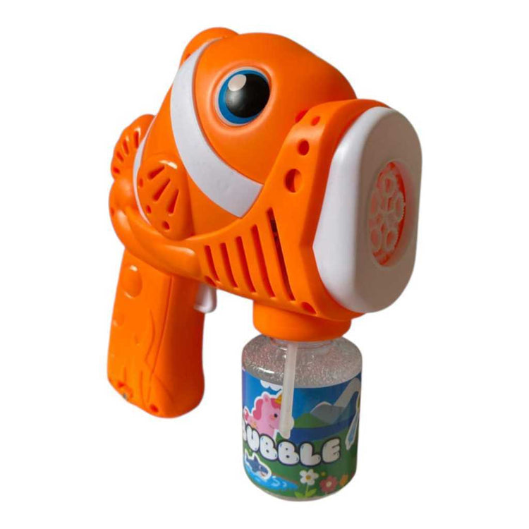 White Smoke Clownfish Bubble Gun BE 055 Toyzoona Clownfishbubblegun.jpg Outdoor and Active Play