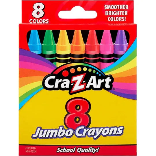 Goldenrod Cra Z Art 8 Jumbo Crayons PEEKABOO EXPERIENCE STORE Cra-Z-Art_8_Jumbo_Crayons_Multicolor_Age-_3_Years_Above_540x_8980f833-bfd6-4d0a-afe3-3d0bdd2002ba.webp Arts and Crafts