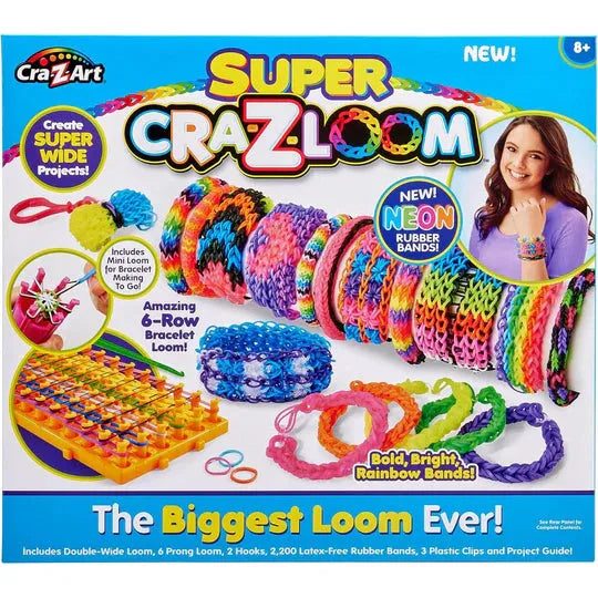 Light Gray Cra Z Loom Super Cra Z Loom Toyzoona Cra-Z-Loom_Super_Cra-Z-Loom_Multicolor_Age-8_Years_Above_540x_a76c4573-7404-4cbb-9e27-74f2d21f4dba.webp Arts and Crafts