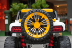 Ride On Car White Gold MQ 150 - Toyzoona