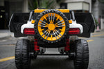 Ride On Car White Gold MQ 150 - Toyzoona