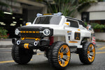Ride On Car White Gold MQ 150 - Toyzoona