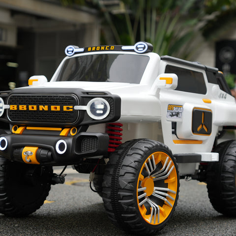 Ride On Car White Gold MQ 150