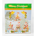 Light Gray Santa With Drums Christmas Decor for Homes and Kids Toyzoona DSC_4689.jpg Seasonal