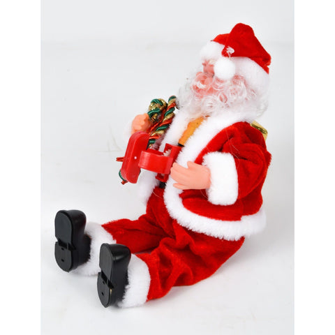 Lavender Climbing Santa Christmas Decor Fun Festive Accent Toyzoona DSC_4705.jpg Seasonal