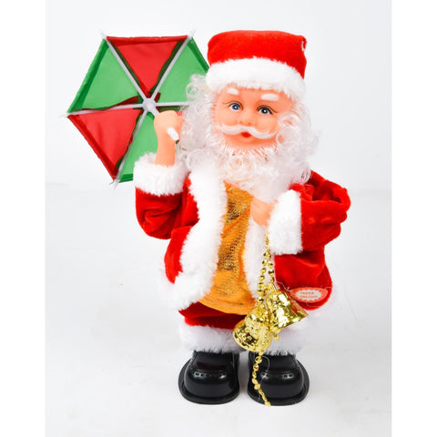 Beige Santa with Umbrella Christmas Decor Toyzoona DSC_4716.jpg Seasonal