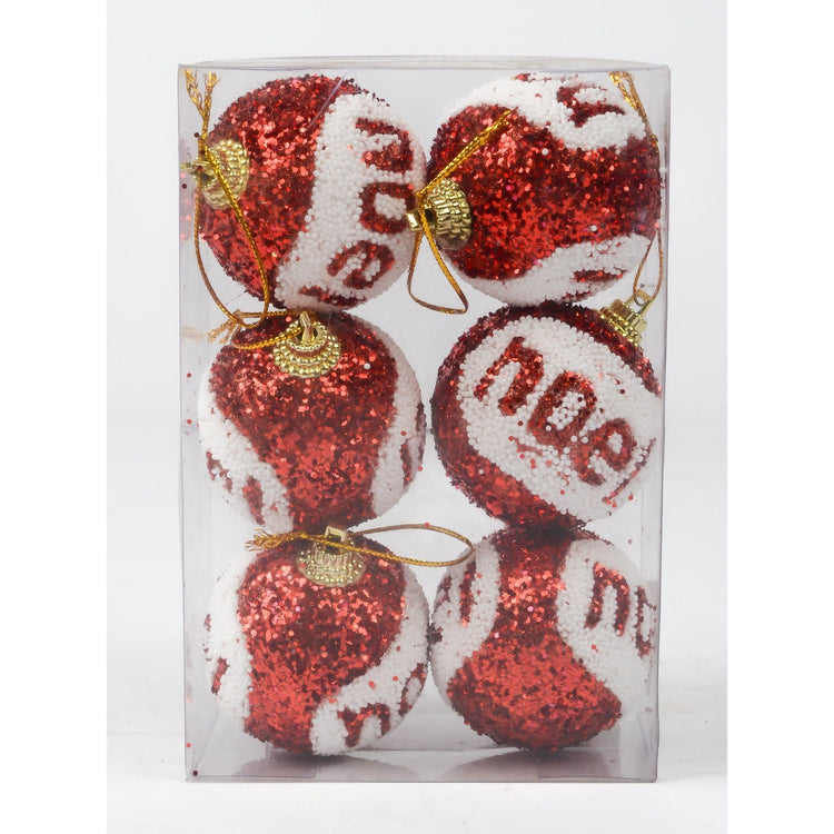 Saddle Brown Noel Red Balls Christmas Decor 19CW15 Toyzoona DSC_4745.jpg Seasonal