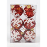 Sienna Flake Red Ball Christmas Decor 19CW5 Toyzoona DSC_4756.jpg Seasonal