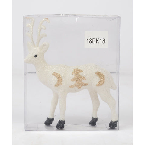 Light Gray White Reindeer Christmas Decor 18DK18 Toyzoona DSC_4772.jpg Seasonal