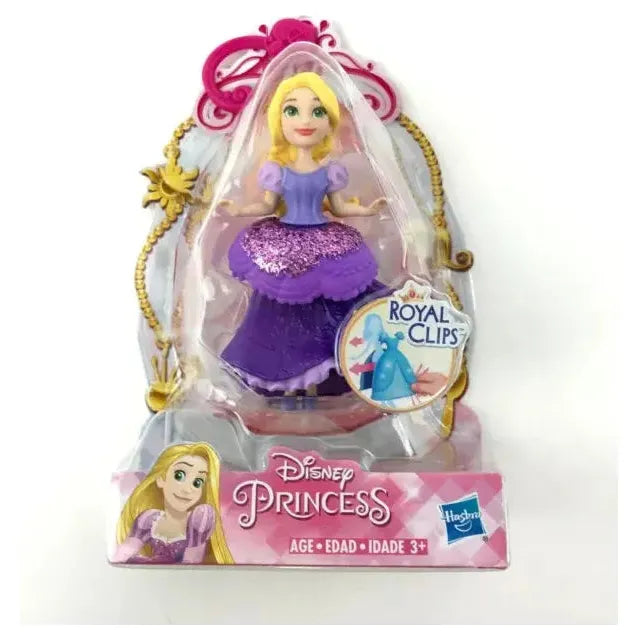 Light Gray Disney Princess Rapunzel EAST WEST FASHION Disney-Princess-RAPUNZEL-Royal-Clips-3-Doll-with.webp Dolls and Playsets