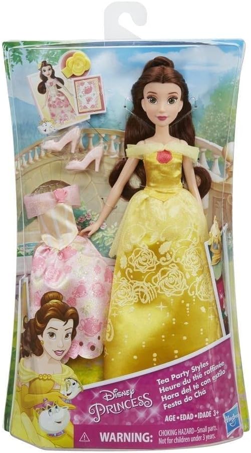 White Smoke Disney Princess Belle Tea Party Styles HALSON ENTERPRISE DisneyBelle.jpg Dolls and Accessories